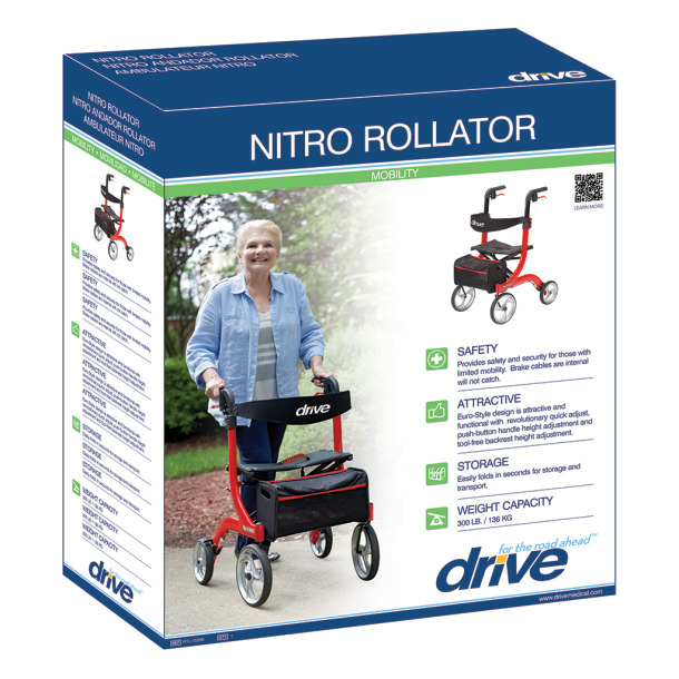 Rental Rollator Nitro - Texas Medical Supply