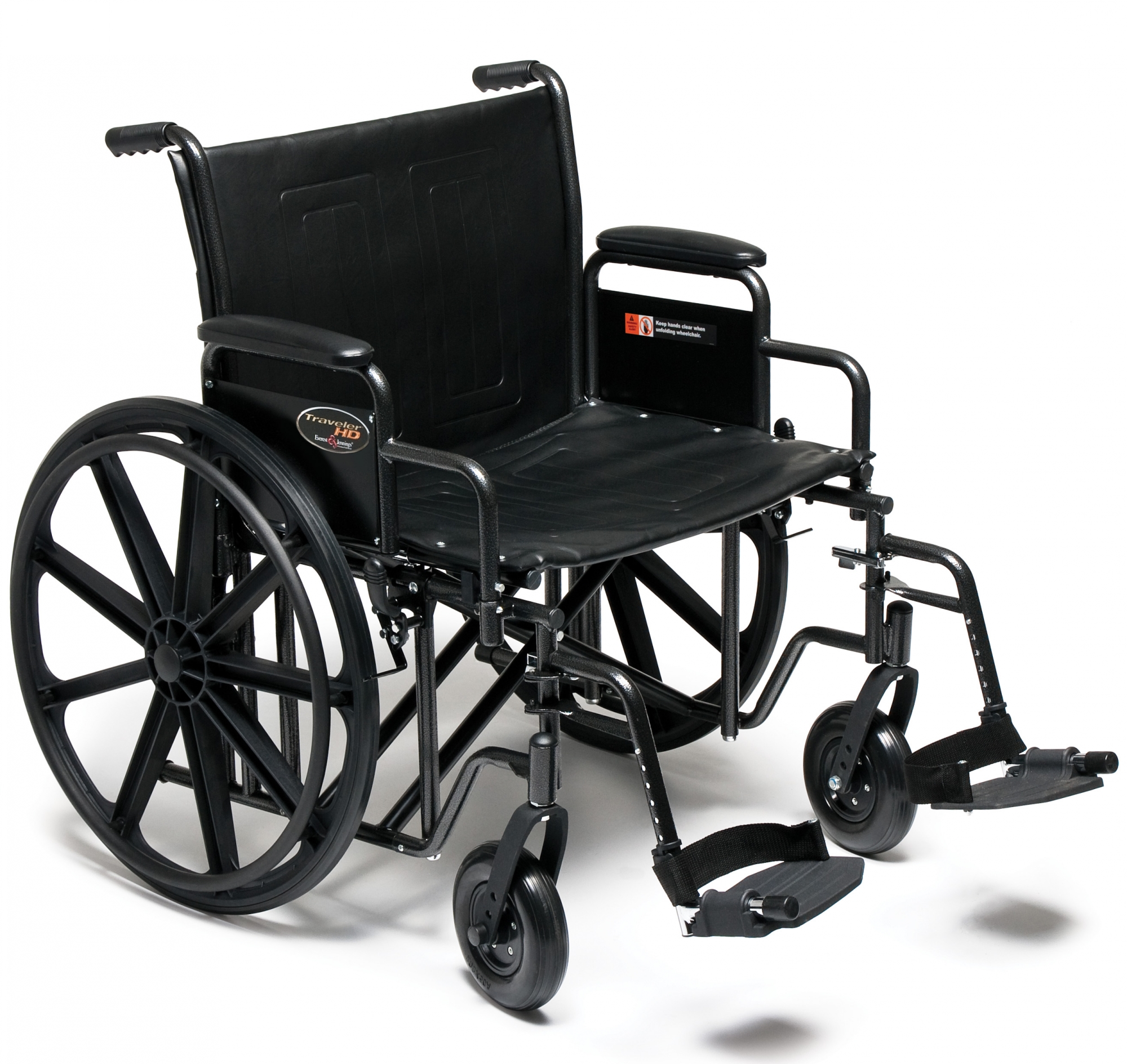RENTAL WHEELCHAIR 24″ WIDE W/ FOOTREST