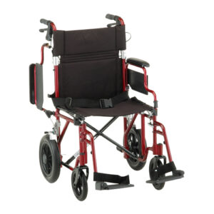 19" Nova Light Weight Transport Wheelchair