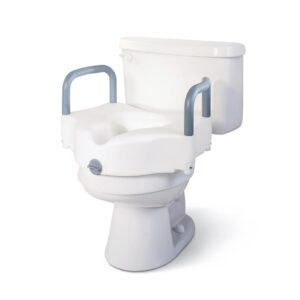 Locking Raised Toilet Seats with Arms