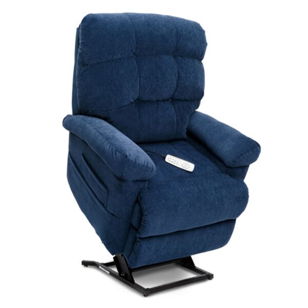 blue lift chair