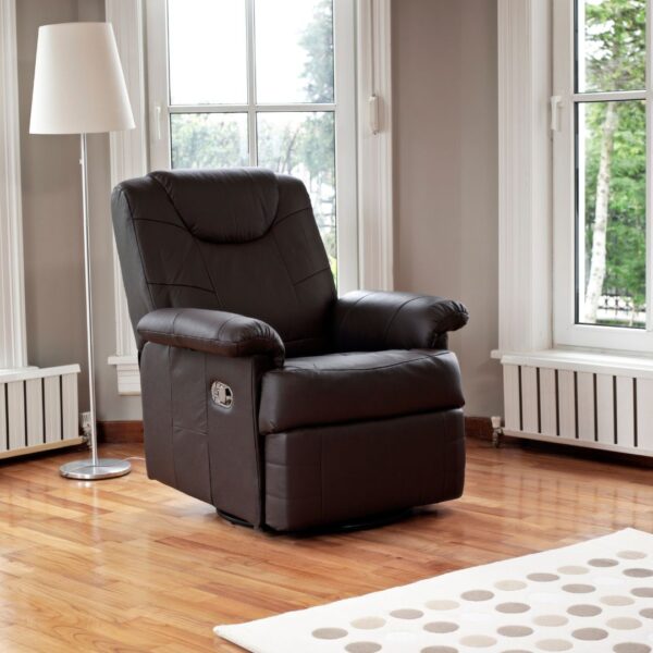 black recliner chair