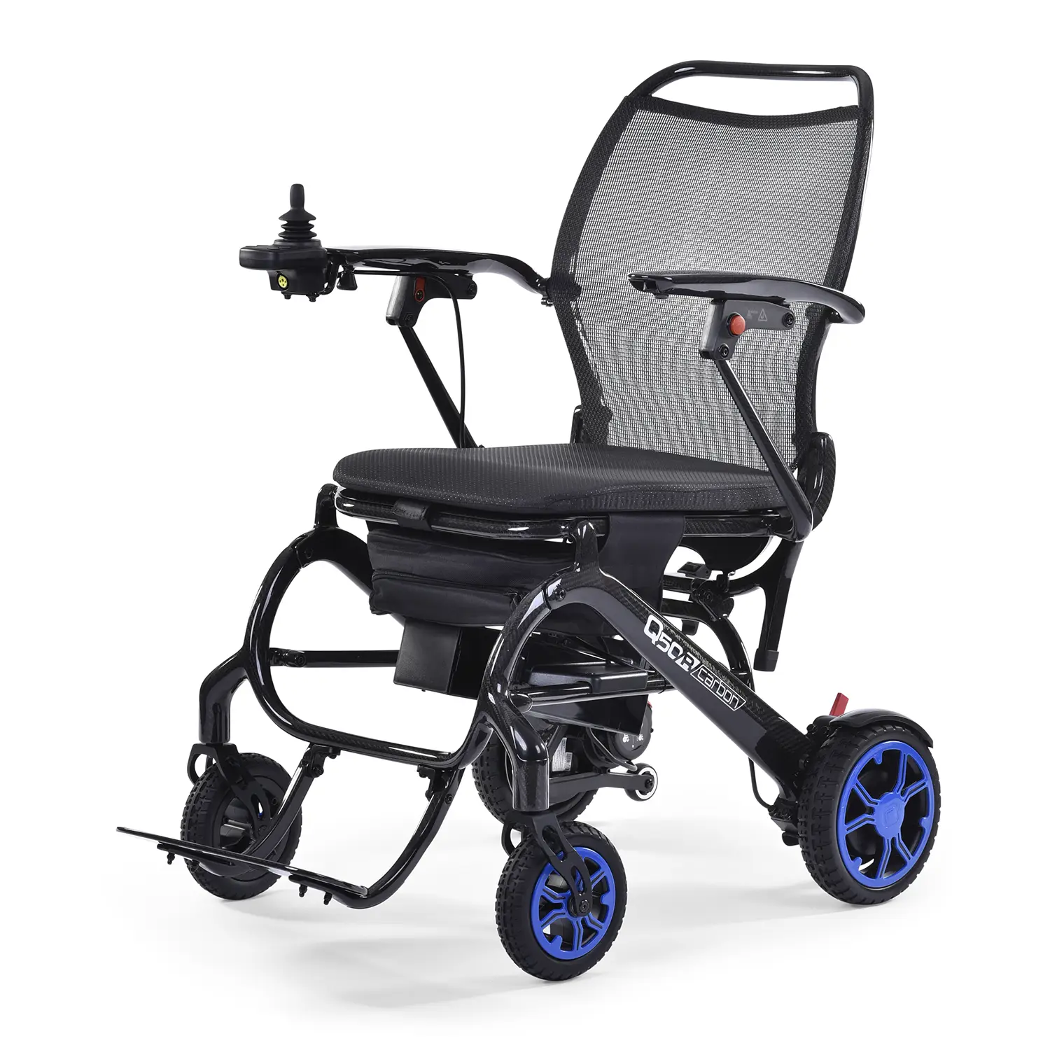 QUICKIE Q50R Carbon UltraLight Folding Power Wheelchair