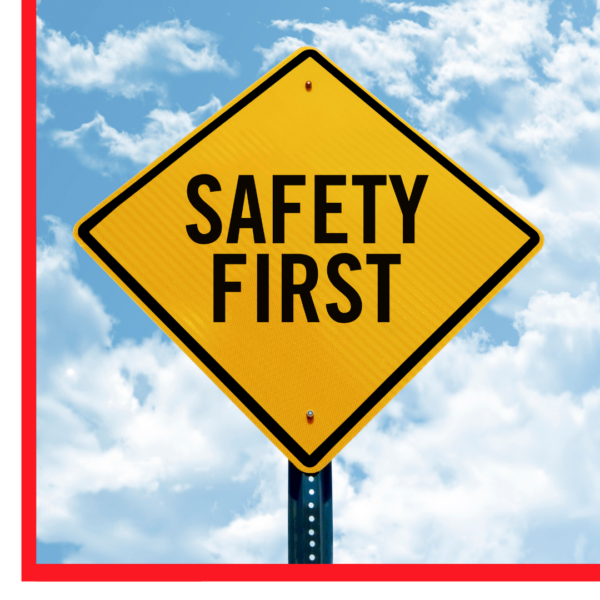 Safety sign.