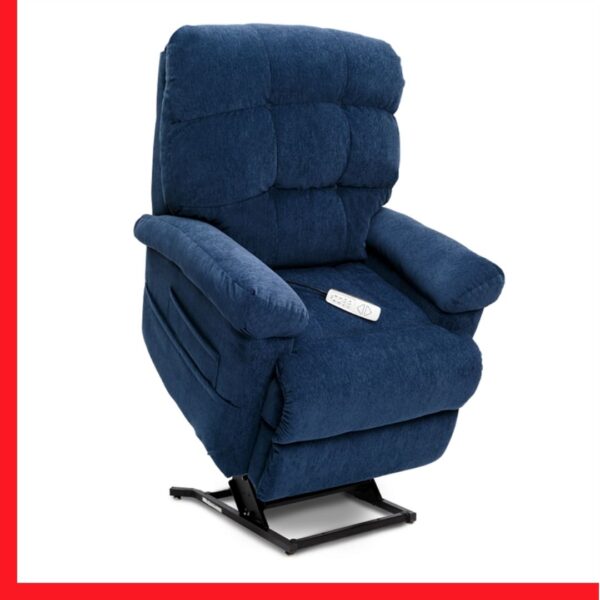 comfy blue lift chair