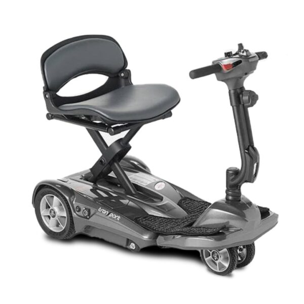 A mobility scooter