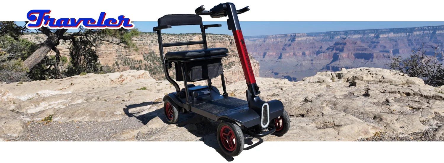 Rental Power Scooter Folding Ultra Light - Image 3