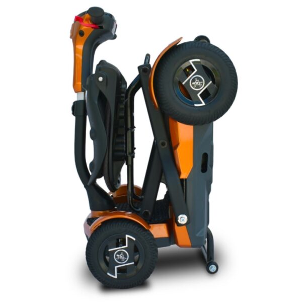 Rental power scooter folding 225 pound capacity